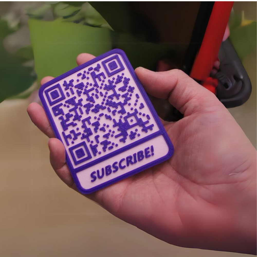 codigo qr impreso en 3d